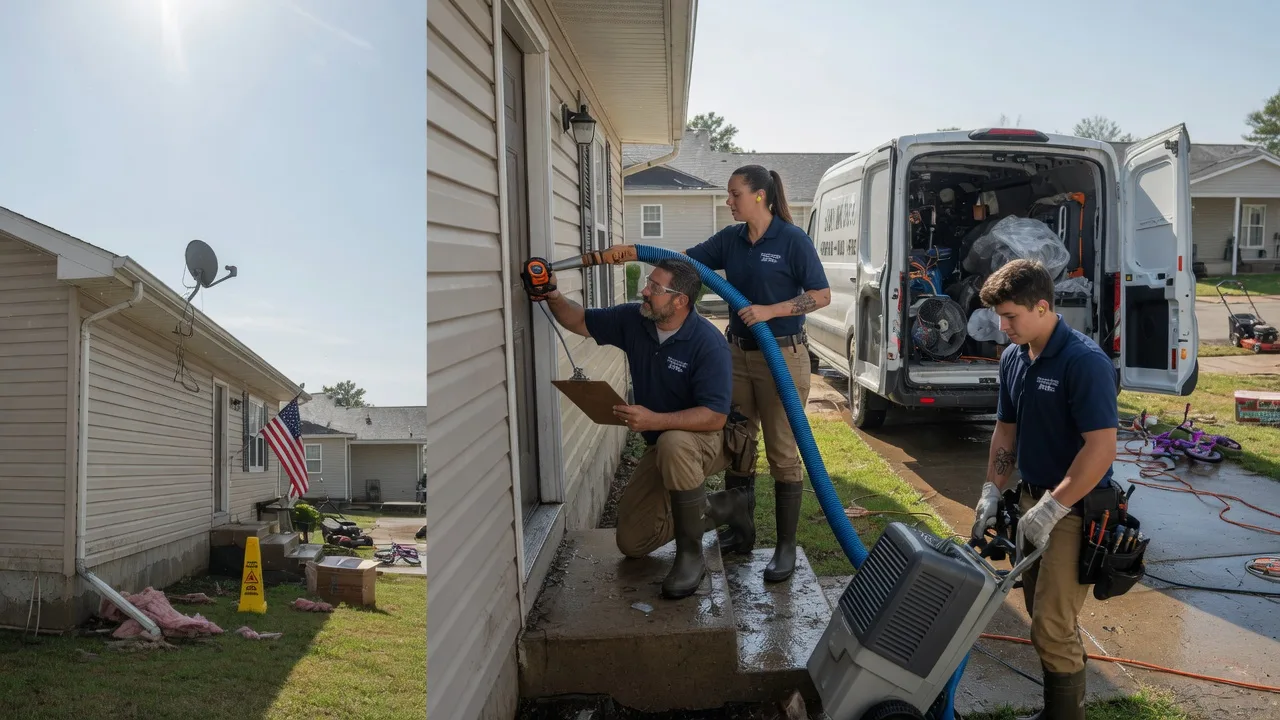 Ceiling Water Damage Restoration in Helendale, CA near me